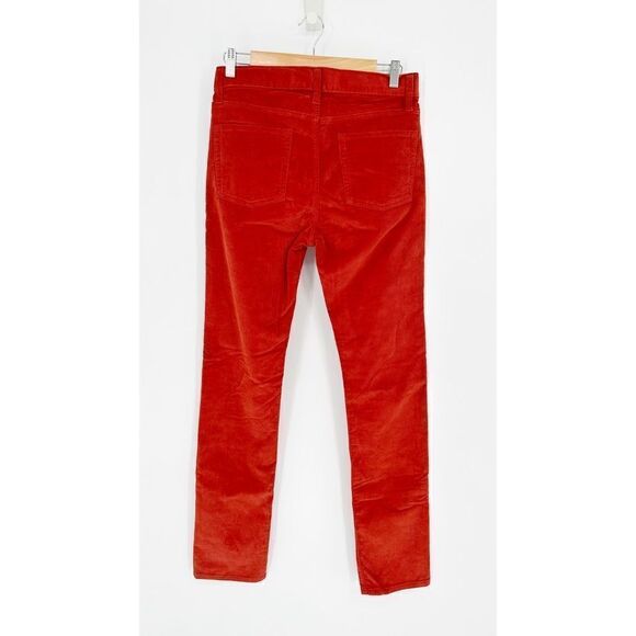 Crewcuts J. Crew Stretch Corduroy Pants Straight Leg in Red Boys 16 NEW - Picture 2 of 4